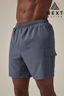 Blue Shorts Active Gym Sports Shorts (866320) | AED104