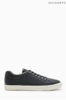 AllSaints Black Brody Leather Low Top Trainers (867346) | €168