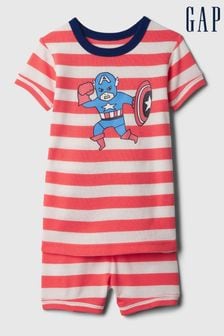 Red - Gap Organic Cottton Marvel  Baby Pyjama Set (12mths-5yrs) (867960) | kr370