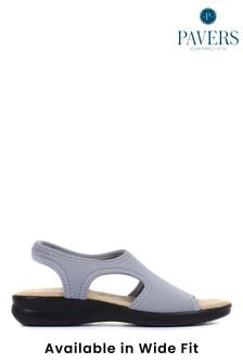 Pavers Grey Ladies Stretch Sandals (868440) | SGD 64