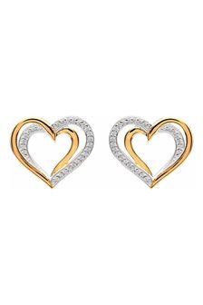 Unique & Co Ladies Collection Gold Tone Earrings (869918) | €104