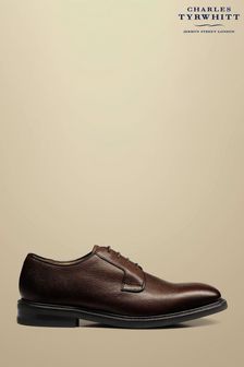 Charles Tyrwhitt Grain Leather Derby Rubber Sole Shoes