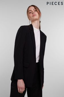 PIECES Black Tailored Blazer (870167) | OMR25