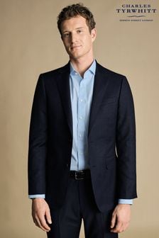 Charles Tyrwhitt Navy Blue Slim Fit Italian Luxury Suit (870352) | kr4,284