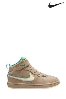 Nike Neutral Junior Court Borough Mid 2 SE Trainers (870448) | €63