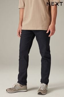 深藍色 - 修身剪裁 - 必備款彈力牛仔褲 (870493) | NT$760