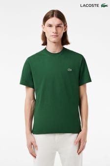 ירוק - Lacoste Relaxed Fit Cotton Jersey T-shirt (870833) | ‏277 ‏₪
