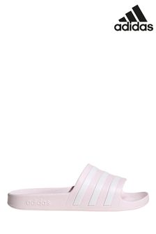 adidas Womens Pink Adilette Aqua Sliders (871024) | KRW29,600