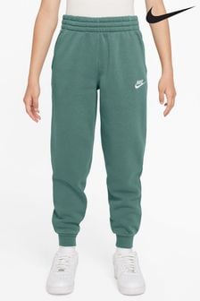 Verde mediu - Pantaloni de trening Nike Club din fleece (871028) | 227 LEI