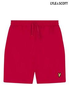 Roșu gala - Pantaloni scurți de baie pentru băieți Lyle & Scott (871474) | 179 LEI - 209 LEI