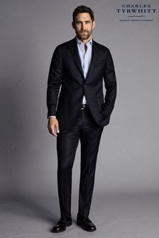 Charles Tyrwhitt Blue Slim Fit Italian Luxury Suit Trousers (871552) | kr2,207