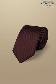 Charles Tyrwhitt Red Silk Stain Resist Slim Tie (871635) | €55