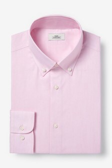 Light Pink Slim Fit Single Cuff Easy Care Oxford Shirt (872219) | 26 €