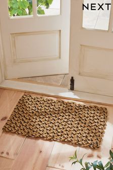 Natural Chunky Braided Doormat (872516) | $48