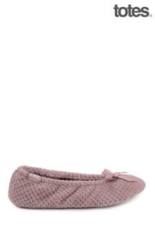 Totes Pink Isotoner Popcorn Slippers (872580) | 28 €