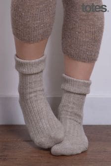Naturfarben - Totes Damen Socken aus Kaschmirmischung (872901) | 25 €