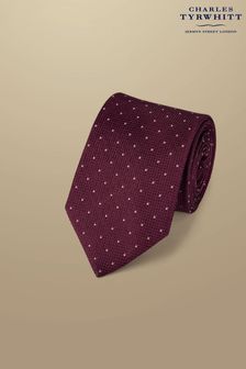 Charles Tyrwhitt Spot Silk Stain Resist Tie