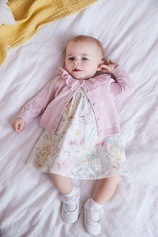 Frill Collar Cardigan (0mths-2yrs)