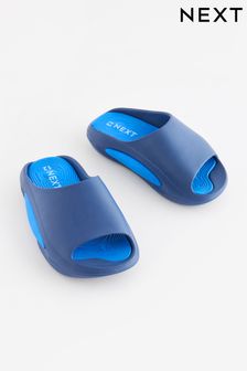 Navy Blue Futuristic Sliders (874233) | $19 - $24
