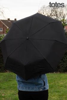 Totes Black Automatic Umbrella (874520) | $40