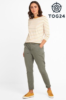 Tog 24 Womens Green Pickering Regular Chino Trousers (875020) | €50