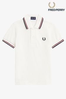 Fred Perry Kids My First White Polo Shirt (875314) | 281 SAR