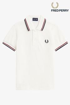 Fred Perry Kids My First White Polo Shirt (875314) | $69