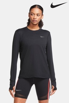Nike Black Element Running Crew Sweat Top (875367) | €34