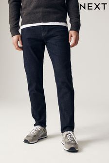 Blue Indigo Rinse Slim Fit Motion Flex Jeans (875609) | $82