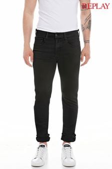 Schwarz - Replay Grover Straight Fit Jeans (875789) | 250 €