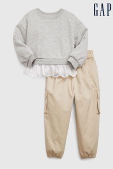 Grau - Gap Zweiteiliges Outfit-Set (6 Monate bis 5 Jahre) (876343) | 70 €