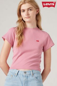 Levi's® Pink Crop T-Shirt (877438) | kr325
