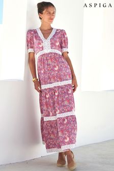 Пурпурное платье Aspiga Enny (877856) | €219