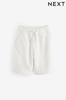 Белый/светло-бежевый - Базовые трикотажные шорты (3-16 лет) (877877) | €8 - €15