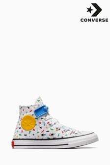 Converse White/Blue Chuck Taylor All-Star Bubble Strap 1V Trainers (877893) | NT$2,330