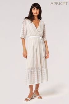 Apricot Cream Kimono Midaxi Dress (878235) | $92