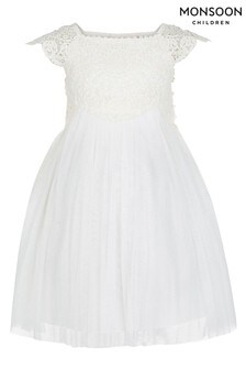 Monsoon Cream Baby Estella Dress (878641) | 60 € - 65 €