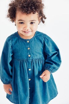 Volume Sleeve Dress (3mths-7yrs)