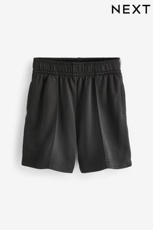 Black Sporty Tracksheen Shorts (3-16yrs) (879577) | AED44 - AED68