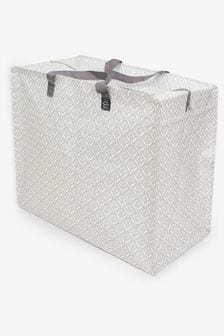 JoJo Maman Bébé Grey Batik Enormous Storage Bag (879820) | CA$20