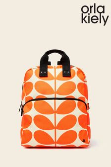 Orla Kiely Orange Lotta Backpack (880381) | $352