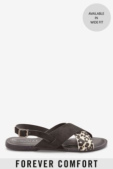 Chaussures Forever Comfort™ croisées sur le devant à bride arrière