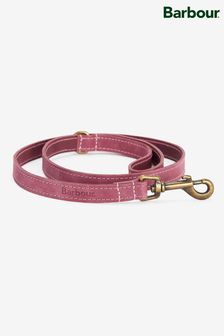 Barbour® Pink Leather Dog Lead (881322) | €46