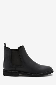 Black Leather Chelsea Boots (881387) | €40 - €48