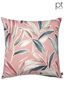 Prestigious Textiles Flamingo Pink Ventura Tropical Feather Filled Cushion (881847) | OMR11