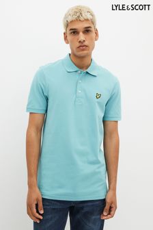 Niebieski Alpine - Klasyczna koszulka polo Lyle & Scott (882276) | 172 zł