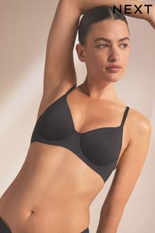 Black Non Pad Full Cup Smoothing Non Padded Full Cup Bra (882446) | LEI 126