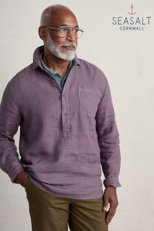 Seasalt Cornwall Purple Artist's Shirt (882527) | €111