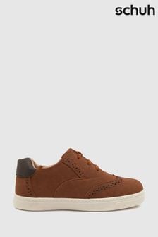 بني - Schuh Latch Brogue Junior Shoes (882605) | 139 ر.ق