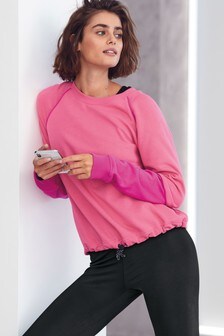 Sweat-shirt color block